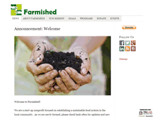 Tablet Screenshot of farmished.org